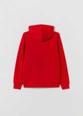 Ovs Boys Full-Zip Hoodie With Embroidered Lettering